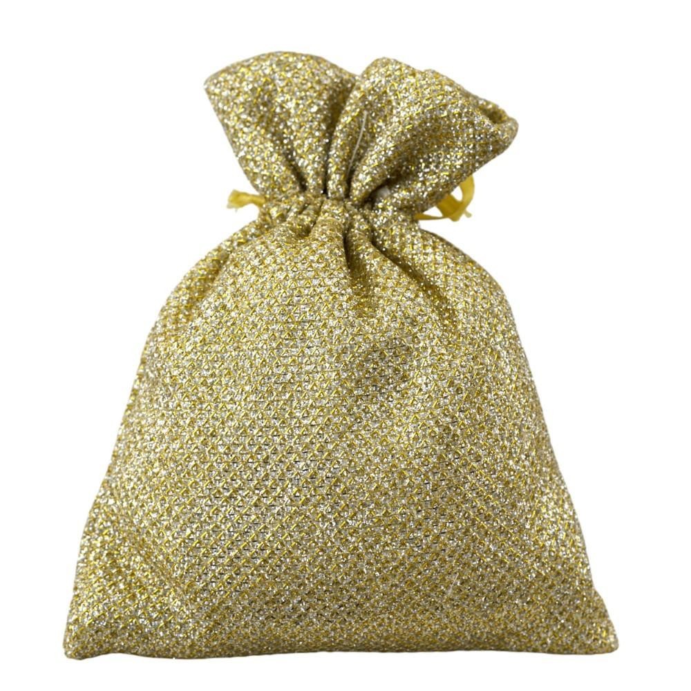 SACCHETTO ORO 10X13CM